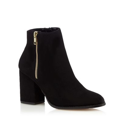 Black 'Belinda' high ankle boots